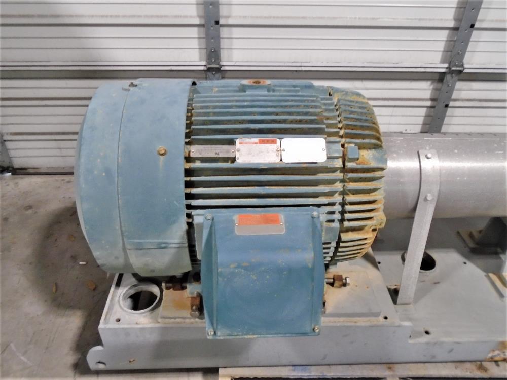 Flowserve MK3 STD Centrifugal Pump, 3K8X6-14ARV/11.81, Titanium w/ 100 HP Motor